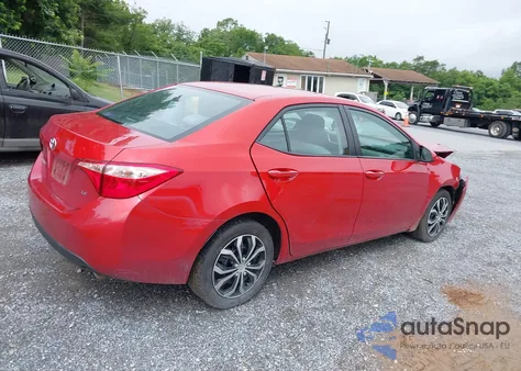 2019 Toyota Corolla Le from USA, damaged, VIN 2T1BURHE3KC140103